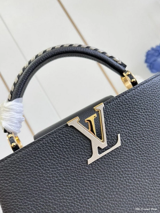 AAA Pruses Bags LOUIS VUITTON MM CAPUCINES 0814